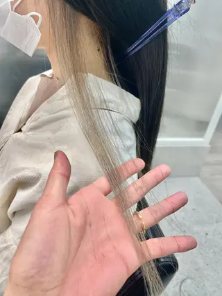 カラー 髪質改善🇰🇷 アサイユウスケのヘアスタイル