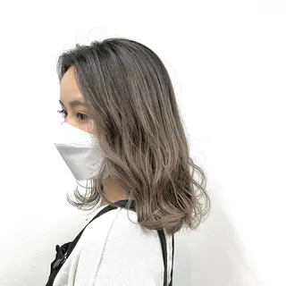 ミディアム カラー ✨韓国/外国人風✨ 江原巧のヘアスタイル