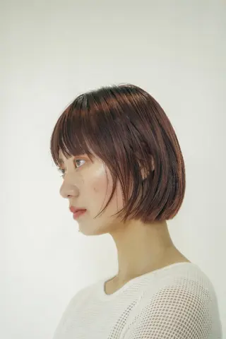 ミディアム 片岸 信征のヘアスタイル
