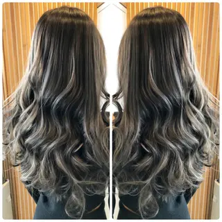 ロング カラー 小山内 龍一郎 店長のヘアスタイル