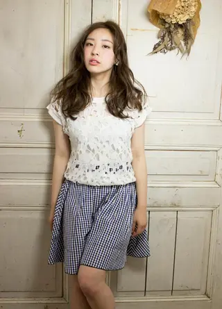 セミロング ロング カラー パーマ TIARA  本店所属・崎田 謙太郎のその他イメージ