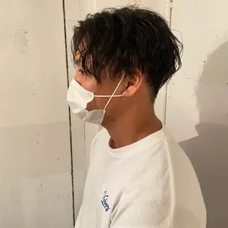 パーマ メンズ OKA AKIHOのヘアスタイル