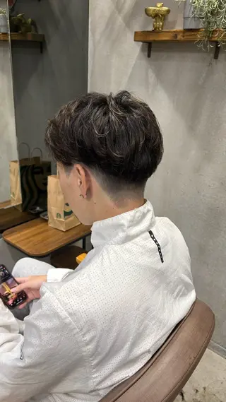 メンズ AiM/天神大名/ Miharuྀིのヘアスタイル