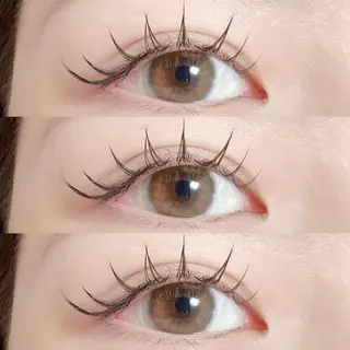 マツエク・マツパ 【那覇/束感まつ毛】 キャメルのマツエク・マツパデザイン