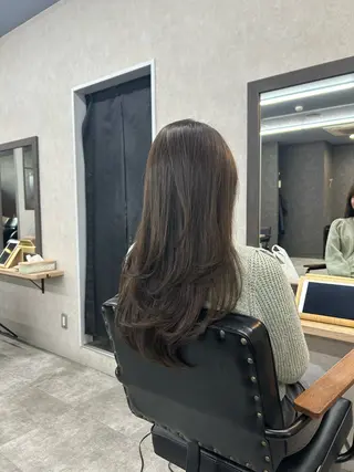 ロング カラー いなみね はるきのヘアスタイル