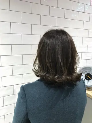 ミディアム カラー 原山 直人のヘアスタイル