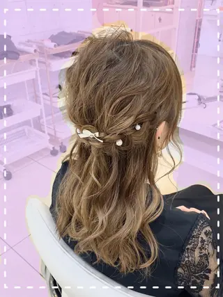 ヘアアレンジ 💎髪質改善特化/ 町田莉彩💎のヘアスタイル