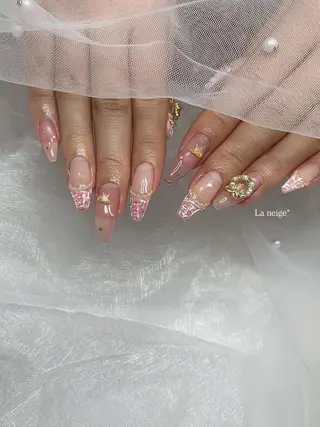 ネイル La neige* yuki 🥯🍑のネイルデザイン