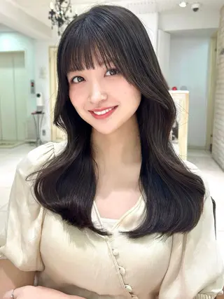 ヘアアレンジ 暖色カラー🫧🎀/ 戸塚咲のヘアスタイル