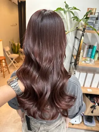 セミロング ✨透明感カラー 恵比寿HAYATO✨のヘアスタイル