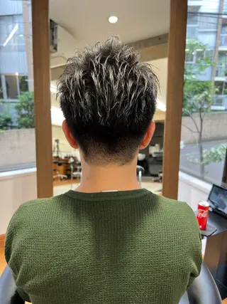 ショート メンズ メンズカット✂️ スキンフェード伊藤陸のヘアスタイル