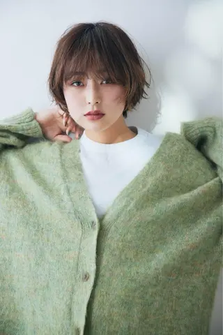 ショート 🎨インナーカラー が得意👍新垣⚜️のヘアスタイル