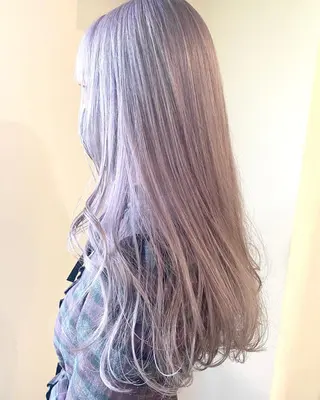 ロング カラー ヘアアレンジ ❤️カラー得意 🧡松浦睦樹❤️のヘアスタイル