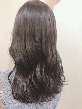 セミロング カラー ヘアアレンジ 🕊鈴木李歩🤍 ボブ/似合わせカットのヘアスタイル