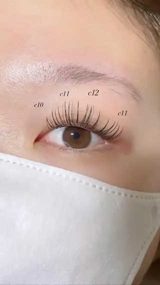 マツエク・マツパ chuna eyelashのマツエク・マツパデザイン