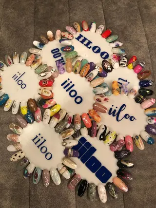 ネイル iiloo aromaworksのネイルデザイン