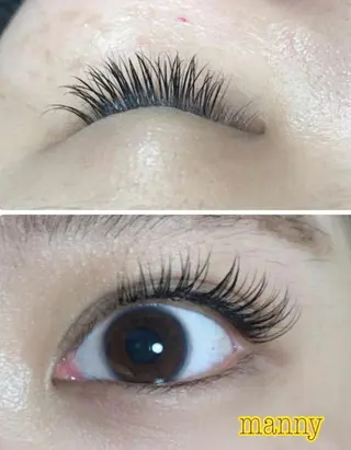 マツエク・マツパ manny eyelashのマツエク・マツパデザイン