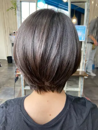 ショート カットパーマ✂️ 小坂田玲亜のヘアスタイル