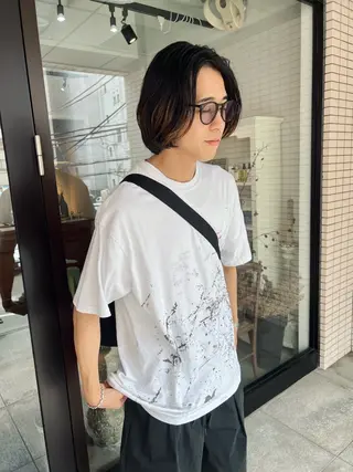 ショート 千葉 郁也のヘアスタイル
