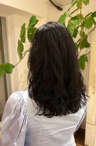 ロング パーマ 天王寺美容室/カット モデル募集/miiaのヘアスタイル