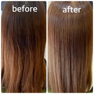 セミロング カラー エイトウメダ 店長 稲尾友則のヘアスタイル