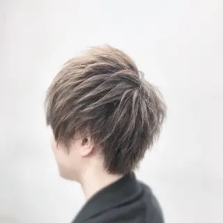 ミディアム カラー メンズ 前田賢生 ご新規様はNGのヘアスタイル