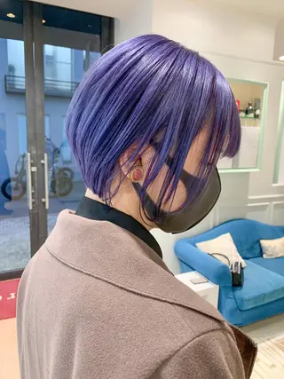 ショート 🍀ケアブリーチ カラー🍀坂井のヘアスタイル