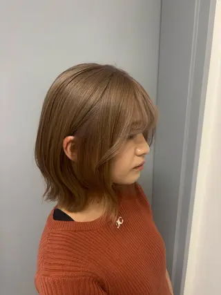 ミディアム 似合わせcolor ʀɪɴᴏ🎶🪽のヘアスタイル