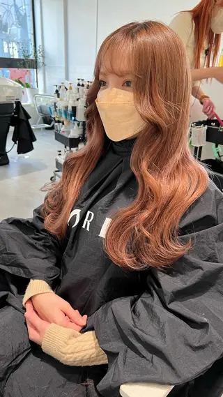 ロング philia所属・HONO/韓国 🇰🇷大阪エクステのヘアスタイル