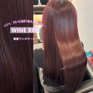 カラー 岩本 心美のヘアスタイル