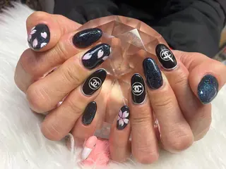 セミロング ネイル nail yukkoのネイルデザイン