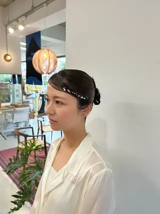 ヘアアレンジ 藤原 あかりのヘアスタイル