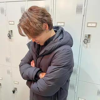 ショート カラー メンズ emma所属・RINA 韓国ヘア/半個室のヘアスタイル