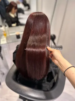 ロング カラー 髪質改善🩰透明感カ ラー🎀hinanoのヘアスタイル