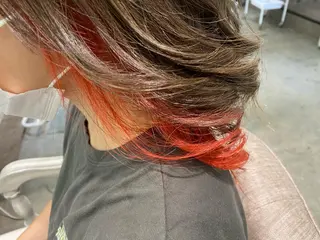 セミロング カラー ヘアアレンジ 指名支持率NO.1 スタイリストのヘアスタイル