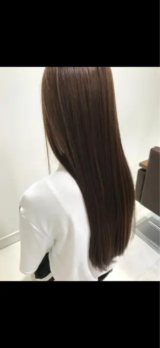 ロング カラー 韓国🇰🇷 ✂︎hair 内田愛のヘアスタイル