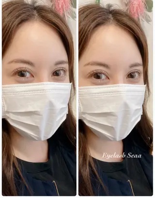 マツエク・マツパ ✨仙台南✨ベガロポリス2階❣️アイラッシュSeaa所属・アイラッシュ Seaa  おおつきのマツエク・マツパデザイン