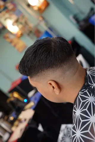 ショート メンズ TIGHT SWAG BARBERWORKS所属・TIGHT SWAG YUTOのヘアスタイル