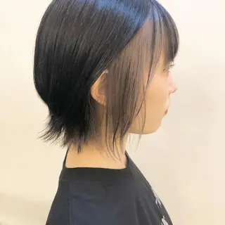 ショート 透明感・艶カラー/ 坂田友梨奈のヘアスタイル