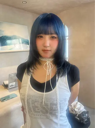 ロング カラー Bërg所属・Bërg mimi ‎ ౨ৎ⋆のヘアスタイル