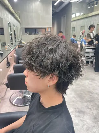 パーマ メンズ the path だいちのヘアスタイル