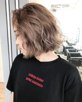 カラー レイヤーカット BLend 渋谷のヘアスタイル