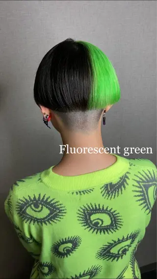 ショート カラー Selenehair 三条本店のヘアスタイル