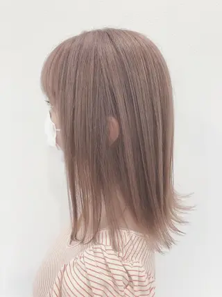 ミディアム カラー 【tejina】 ochiのヘアスタイル