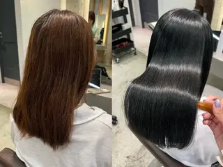 ロング yoshino /ナチュラル縮毛のヘアスタイル