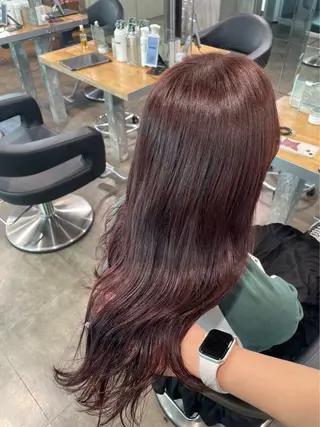 ロング カラー ヘアアレンジ メンズ特化/パーマ/ カット/カラー/るなのヘアスタイル