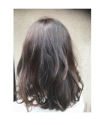 ミディアム カラー vato マンツーマンサロンのヘアスタイル