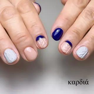 ネイル καρδιά -ｶﾙﾃﾞｨｱ-のネイルデザイン