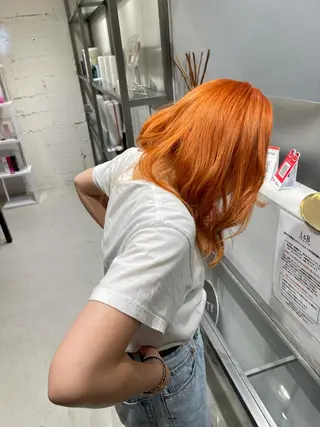 ロング カラー nameless miichiのヘアスタイル