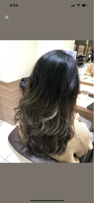 ロング カラー 髪質改善縮毛矯正 💎TOMOのヘアスタイル